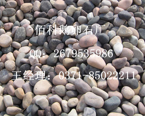純天然黑色鵝卵石價格多少錢一噸？